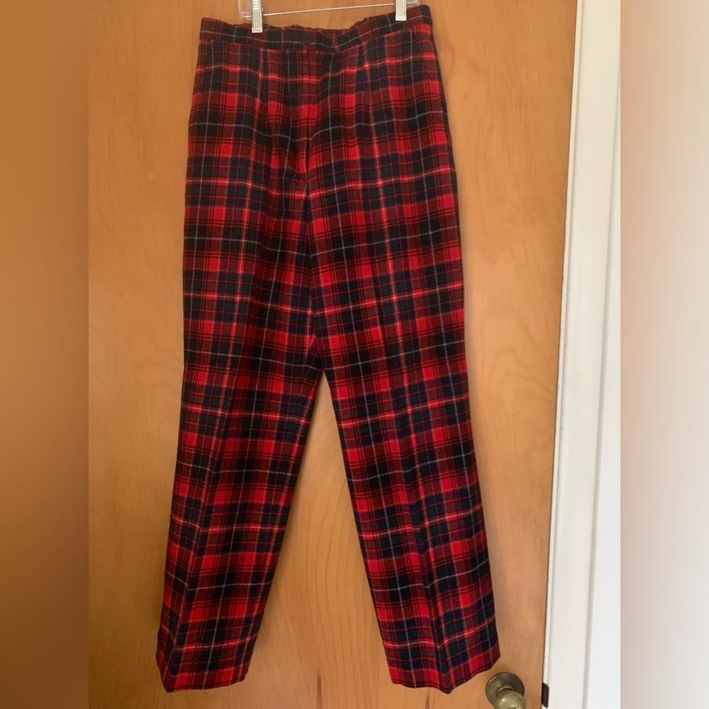 Vintage Pendleton Plaid Pants - image 1